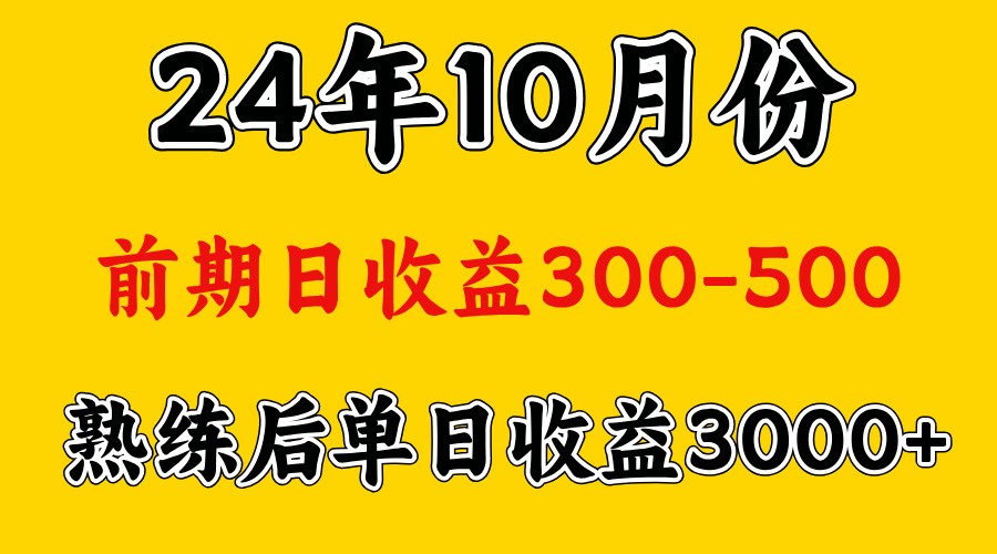 高手是怎么赚钱的.前期日收益500+熟练后日收益3000左右-佳佳云创网