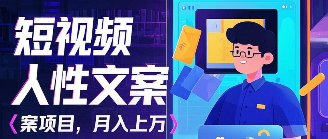 利用AI自动制作短视频人性文案项目:揭秘月入上万的精准流量变现秘籍-佳佳云创网
