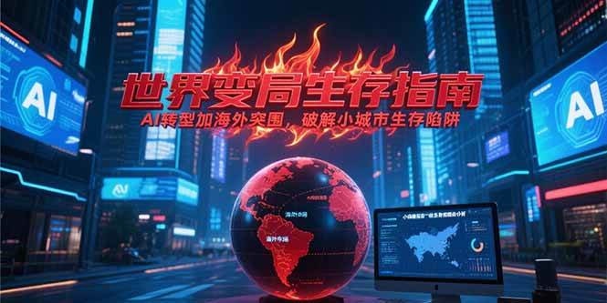 (15220期)付费文章《世界变局生存指南,AI转型加海外突围,破解小城市生存陷阱》-佳佳云创网