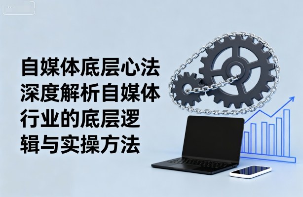 自媒体底层心法,深度解析自媒体行业的底层逻辑与实操方法-佳佳云创网
