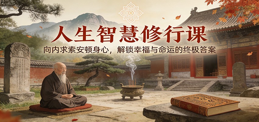 人生智慧修行课:向内求索安顿身心,解锁幸福与命运的终极答案-佳佳云创网