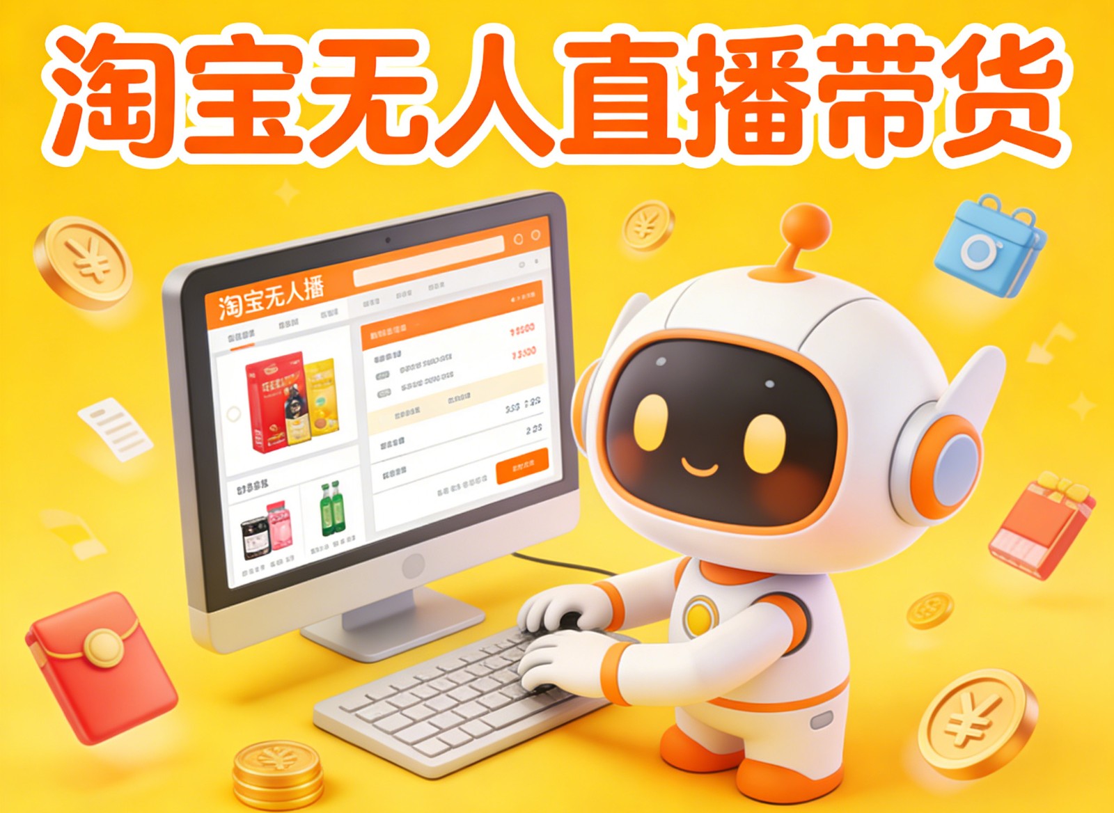 淘宝无人直播带货,24小时自动卖货,月佣金1W+,不违规不封号,不用露脸-佳佳云创网