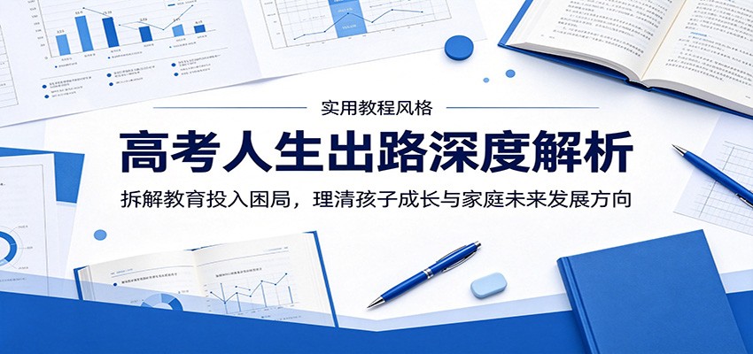 高考人生出路深度解析:拆解教育投入困局,理清孩子成长与家庭未来发展方向-佳佳云创网