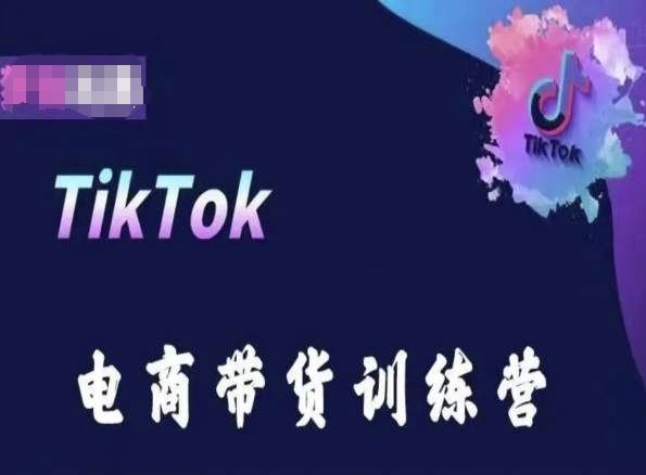 TikTok电商带货训练营，跟随时代潮流，跨境掘金-佳佳云创网