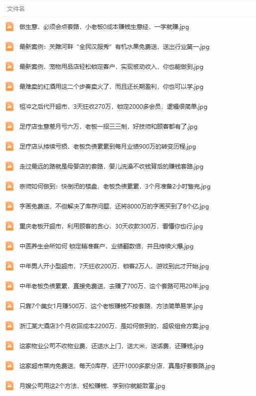 图片[5]-（9607期）真实有效391套商业模式，年入几十到几百万案例解析（电子书+视频+图文）-佳佳云创网