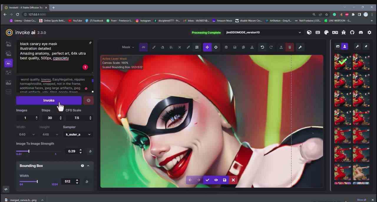 图片[6]-（9760期）Invoke AI 绘画教程-零基础创作可以销售的完美插图-49节-中英字幕-佳佳云创网