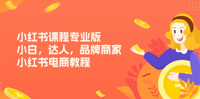 （11022期）小红书课程专业版，小白，达人，品牌商家，小红书电商教程（15节）-佳佳云创网
