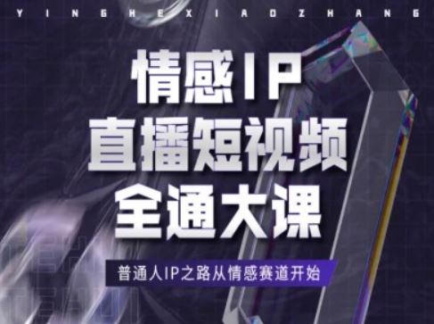 情感IP直播短视频全通大课，普通人IP之路从情感赛道开始-佳佳云创网