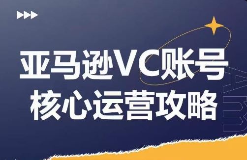 亚马逊VC账号核心玩法解析，实战经验拆解产品模块运营技巧，提升店铺GMV，有效提升运营利润-佳佳云创网