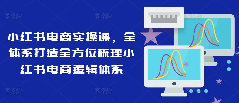 小红书电商实操课，全体系打造全方位梳理小红书电商逻辑体系-佳佳云创网