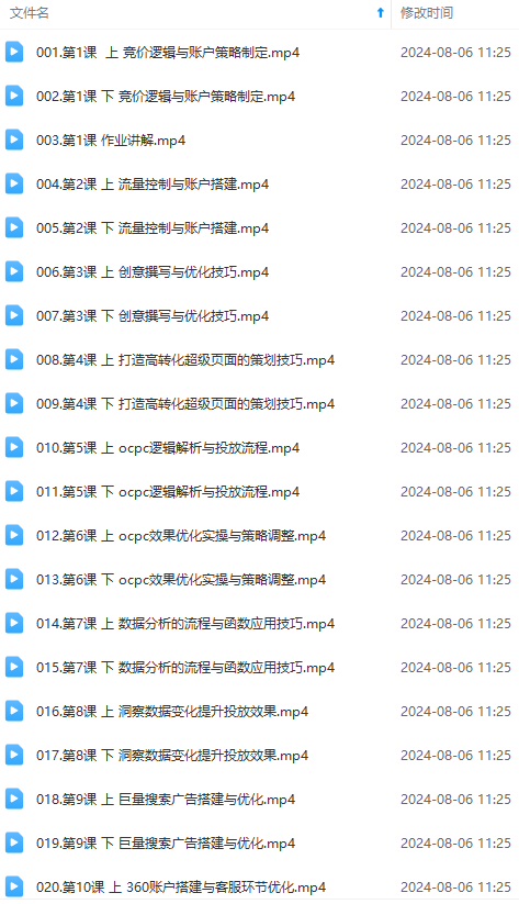 图片[2]-最新真实账户实战竞价教学，从新手到进阶，从后台操作到数据优化-佳佳云创网
