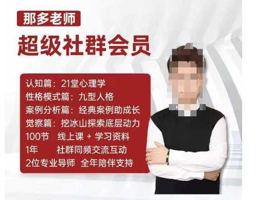 那多老师超级社群会员：开启自我探索之路，提升内在力量-佳佳云创网