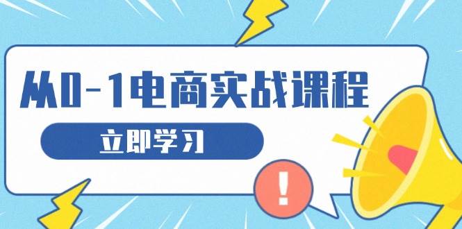 （13594期）从零做电商实战课程，教你如何获取访客、选品布局，搭建基础运营团队-佳佳云创网