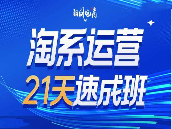 淘系运营21天速成班35期，年前最后一波和2025方向-佳佳云创网