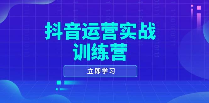 （14057期）抖音运营实战训练营，0-1打造短视频爆款，涵盖拍摄剪辑、运营推广等全过程-佳佳云创网
