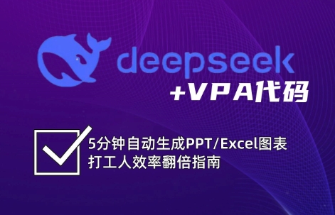 DeepSeek从入门到精通：解锁Excel和VBA高效办公新技能-佳佳云创网