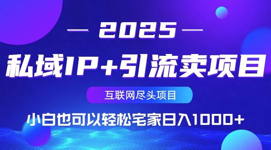 （14151期）私域IP+引流卖项目，小白也可以做到轻松宅家日入1000+-佳佳云创网