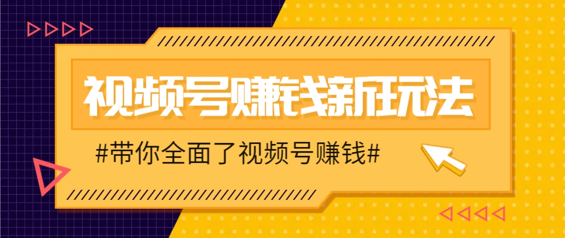 视频号短视频带货新玩法，用这个方法，一天佣金4407（附详细教程）-佳佳云创网