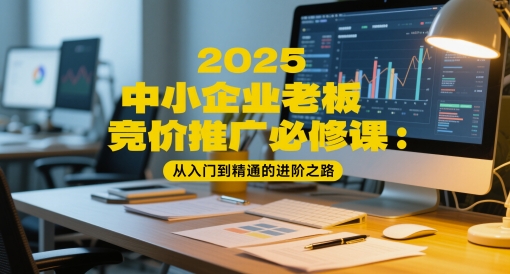 2025中小企业老板竞价推广必修课：从入门到精通的进阶之路-佳佳云创网