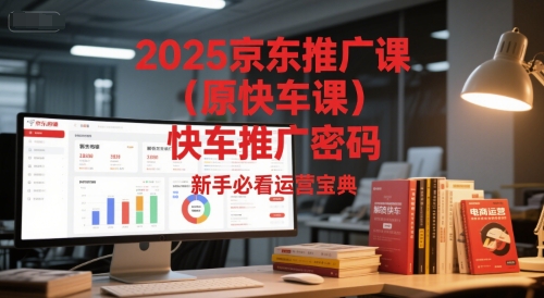 2025京东推广课（原快车课）解锁京东快车推广密码，新手必看运营宝典-佳佳云创网