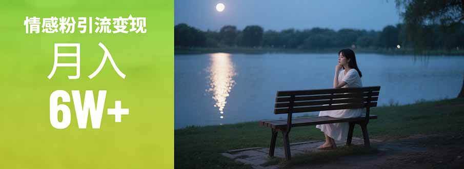 （15229期）情感粉引流变现实操课：单月变现6w+，情感粉引流变现实操课-佳佳云创网