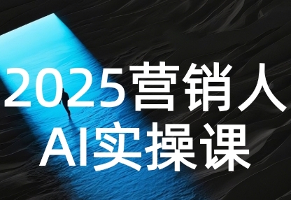 2025营销人Al实操课，AI营销抢跑实战，从Prompt到方案，效率碾压同行-佳佳云创网
