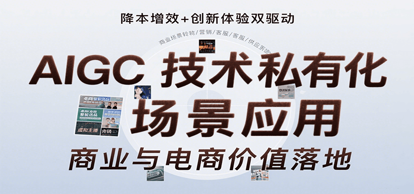 AIGC技术私有化场景应用，内容创作/视觉设计/私有化部署/商业应用/电商运营等-佳佳云创网