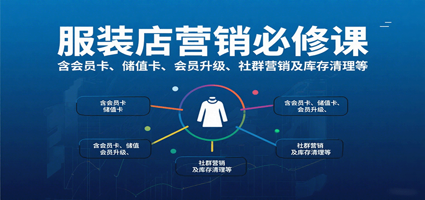 服装店营销必修课：含会员卡、储值卡、会员升级、社群营销及库存清理等-佳佳云创网