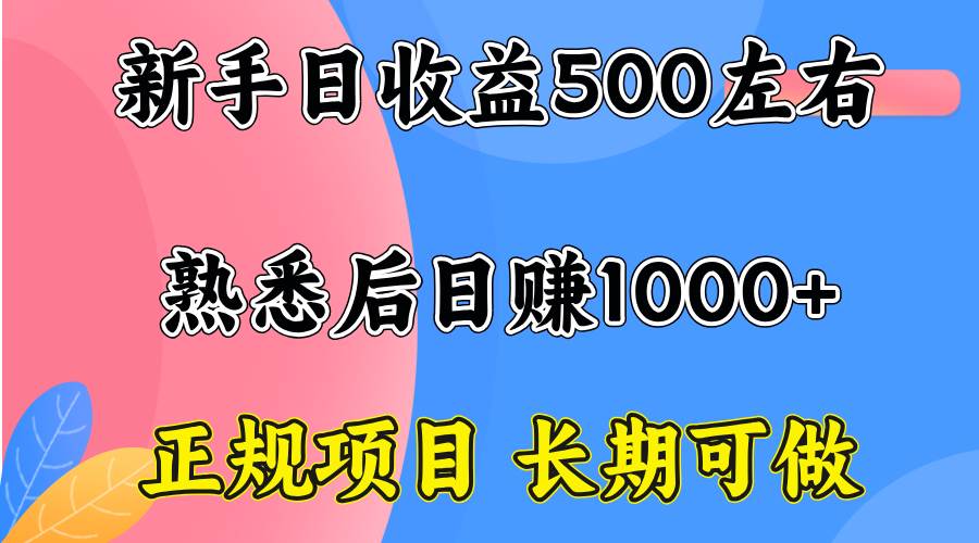 （15978期）一台电脑，前期日收益300-500，熟练后日入1000左右-佳佳云创网