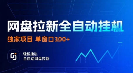 网盘拉新全自动挂G，独家技术，操作简单，自动完成拉新任务，单窗口3张【揭秘】-佳佳云创网