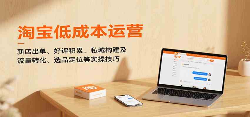 淘宝低成本运营，新店出单、好评积累、私域构建及流量转化、选品定位等（更新9月）-佳佳云创网