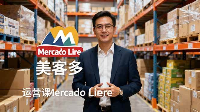 （16292期）2025美客多Mercado Libre运营课：账号注册/产品上传/促销活动/自发货模式-佳佳云创网