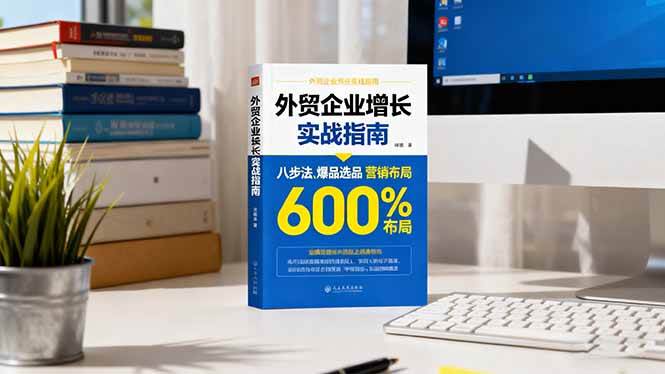 （16296期）外贸企业增长实战指南，八步法、爆品选品、营销布局，业绩增长300%-佳佳云创网