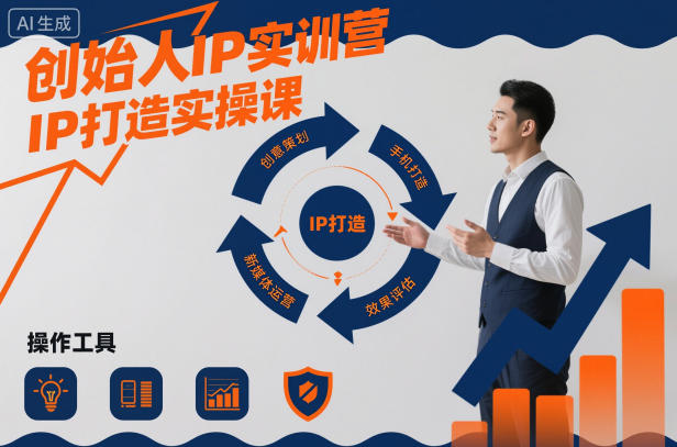 创始人IP实训营，IP打造实操课-佳佳云创网