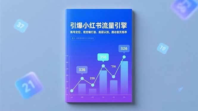 （16744期）引爆小红书流量引擎，账号定位、视觉锤打造、底层认知，撬动首页推荐-佳佳云创网