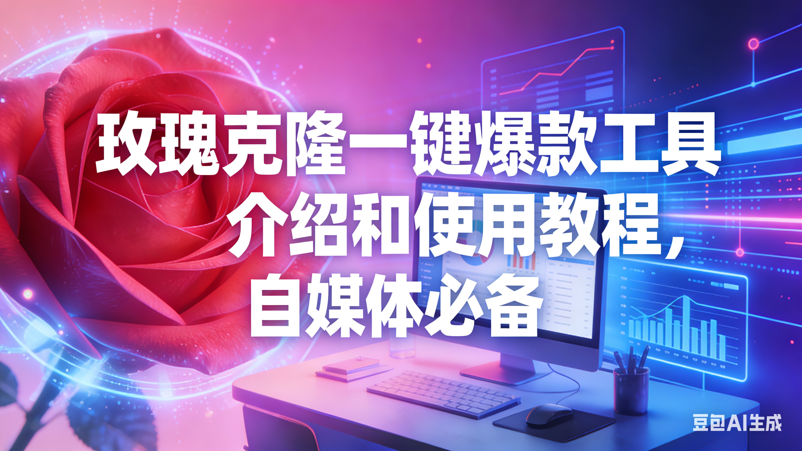 （16772期）玫瑰克隆工具，自媒体必备，一键爆款工具详细介绍和使用教程-佳佳云创网