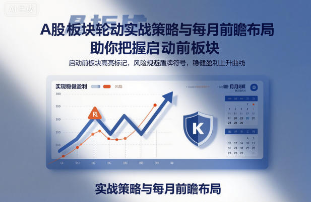 A股板块轮动实战策略与每月前瞻布局，助你把握启动前板块，规避风险，实现稳健盈利-佳佳云创网