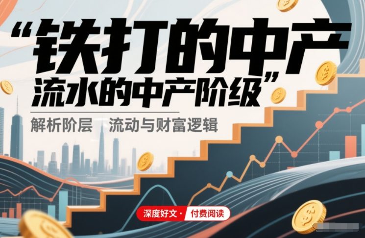 付费文章：铁打的中产，流水的中产阶级-佳佳云创网