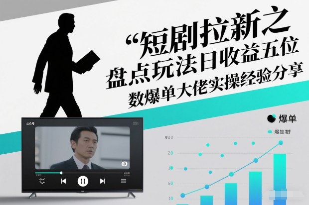 短剧拉新之盘点玩法日收益五位数爆单大佬实操经验分享-佳佳云创网