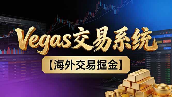（16968期）【普通人也可以成为操盘手第二期】Vegas交易技术+聪明软件，日赚50-100U-佳佳云创网