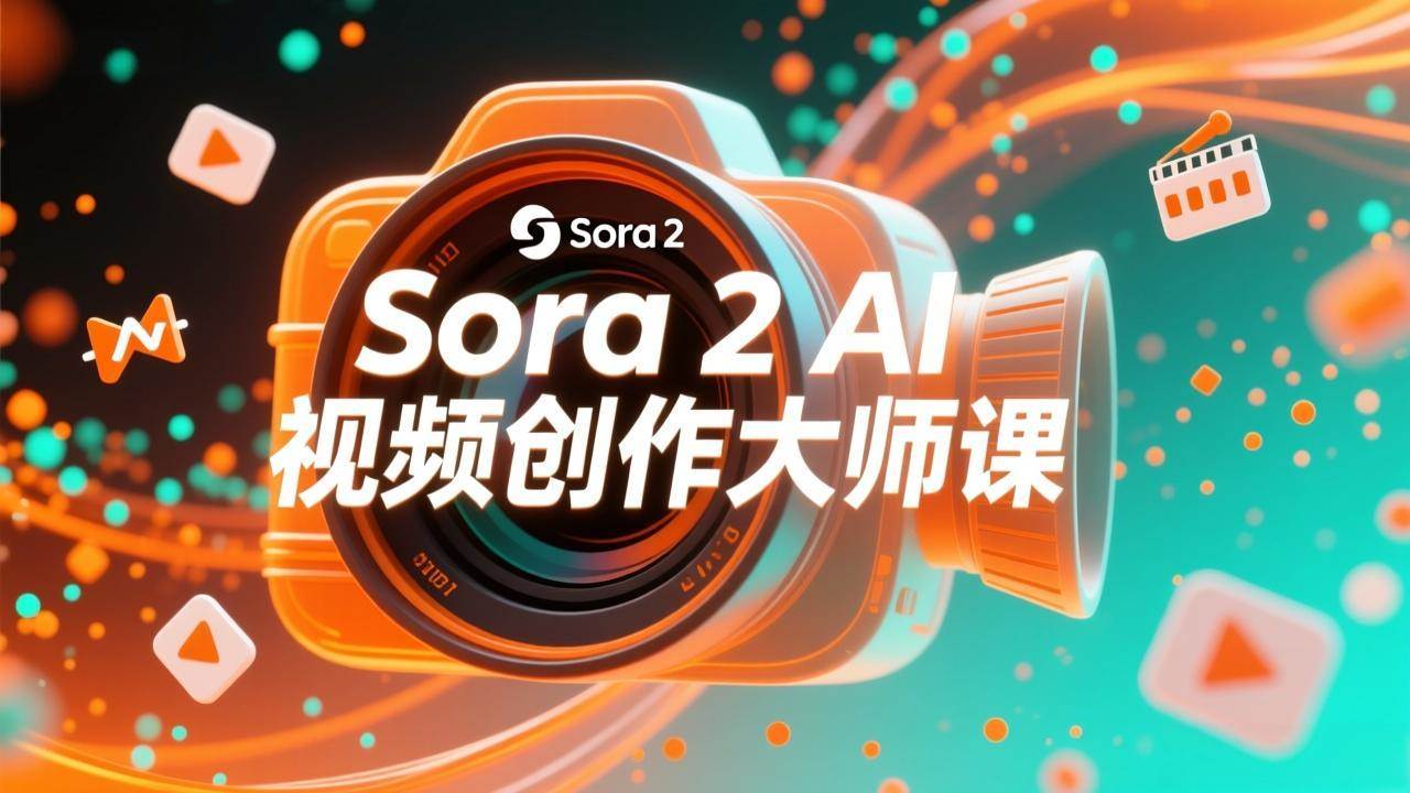 （17081期）如何利用Sora 2创建流行AI人工智能视频大师班教程：掌握创作全流程，产出百万播放内容-佳佳云创网