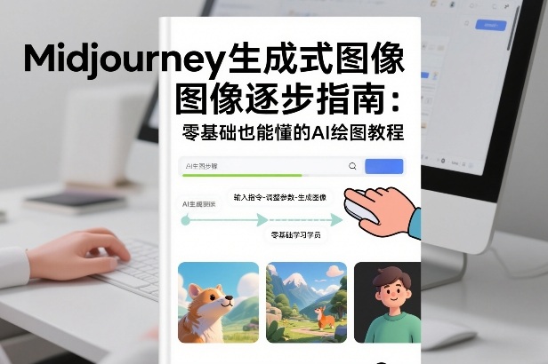 Midjourney生成式图像逐步指南：零基础也能懂的AI绘图教程-佳佳云创网