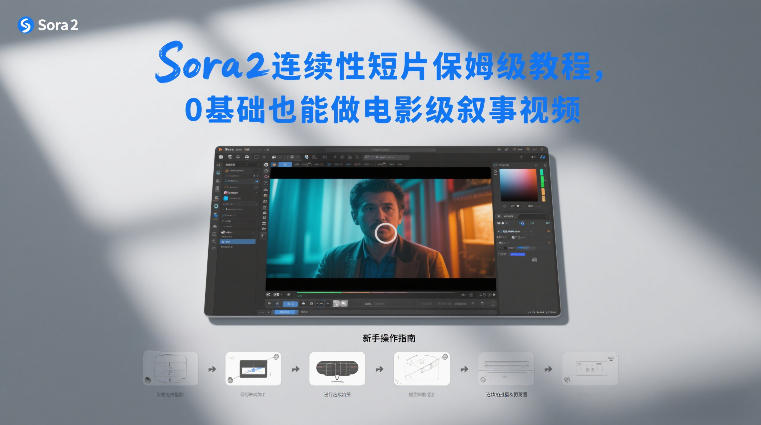 Sora2连续性短片保姆级教程，0基础也能做电影级叙事视频-佳佳云创网