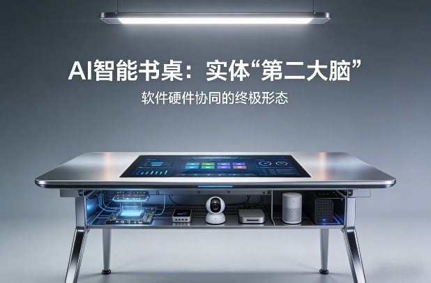 AI智能书桌搭建，构建你的实体“第二大脑”，软件硬件协同的终极形态-佳佳云创网