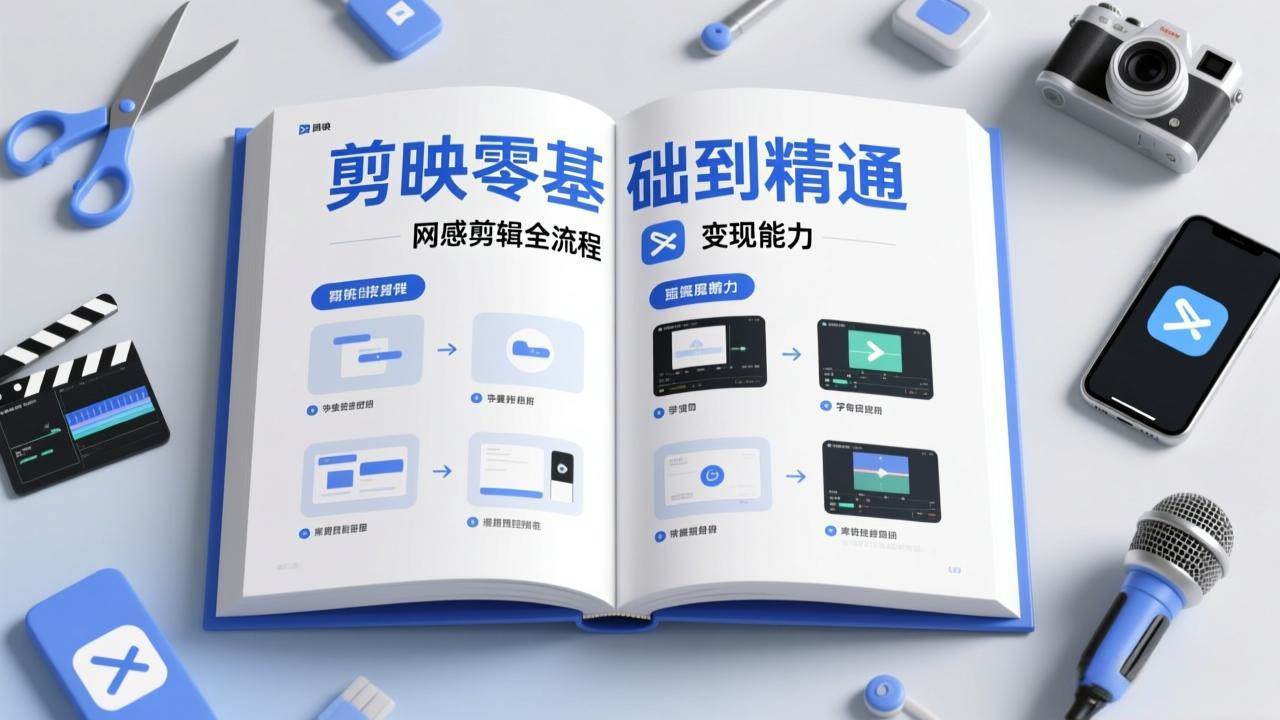 （17473期）剪映零基础也能快速上手，从入门到精通掌握网感剪辑全流程，掌握能直接变现的剪辑能力-佳佳云创网