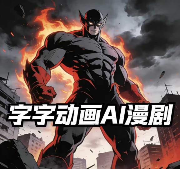 字字动画AI漫剧2026年第1期系统课程，小白看完就能学会实操的漫剧课，单人月收1-3W-佳佳云创网