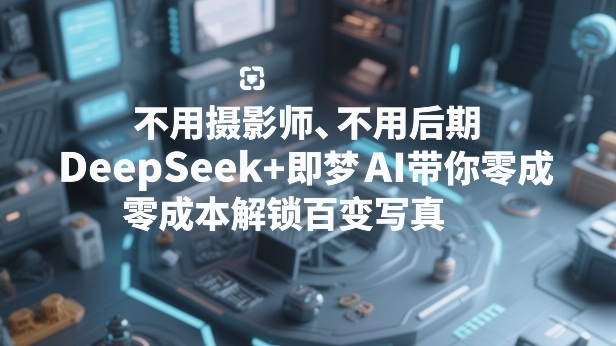 不用摄影师、不用后期，DeepSeek+即梦AI带你零成本解锁百变写真！-佳佳云创网