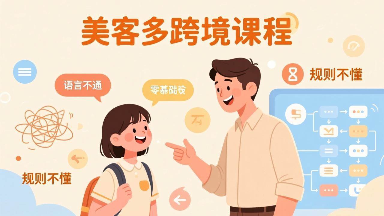 （17503期）怕语言不通、怕不懂规则？零基础小白也能做的美客多跨境课，手把手带你美客多开店稳赚-佳佳云创网