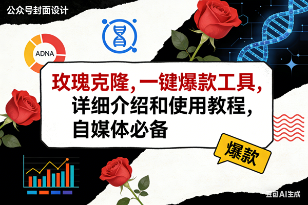 （17557期）玫瑰克隆工具，ai鲁大魔，自媒体必备神器，一键爆款神器，详细教程。-佳佳云创网