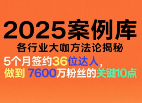 波波来了案例库，收录各行业大咖的方法论，各行业大咖方法论揭秘（更新2026年3月）-佳佳云创网